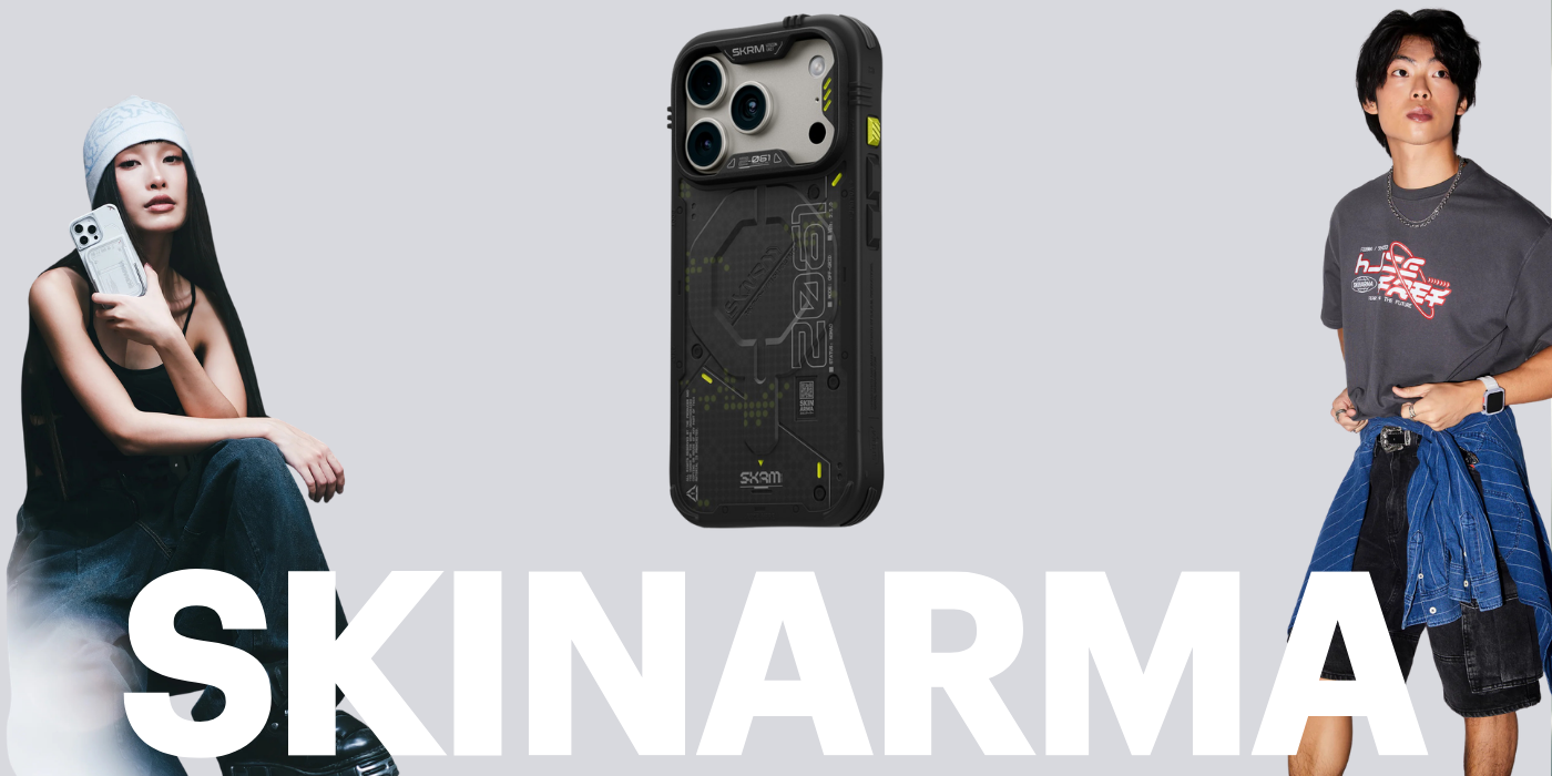 Dėklas Skinarma Vigor XE MagSafe, skirtas iPhone 18 Pro / 17 Pro, pilkas aprašymas - Prekės nuotrauka