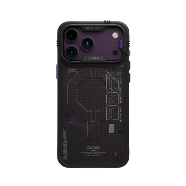 Dėklas Skinarma Vigor XE MagSafe, skirtas iPhone 18 Pro Max / 17 Pro Max, Onyx aprašymas - Prekės nuotrauka