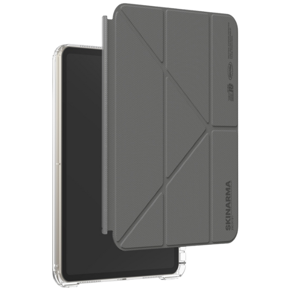 Dėklas Skinarma Zeta Apple iPad Air 11″ (M2/M3/5Gen/4Gen) pilkos spalvos aprašymas - Prekės nuotrauka