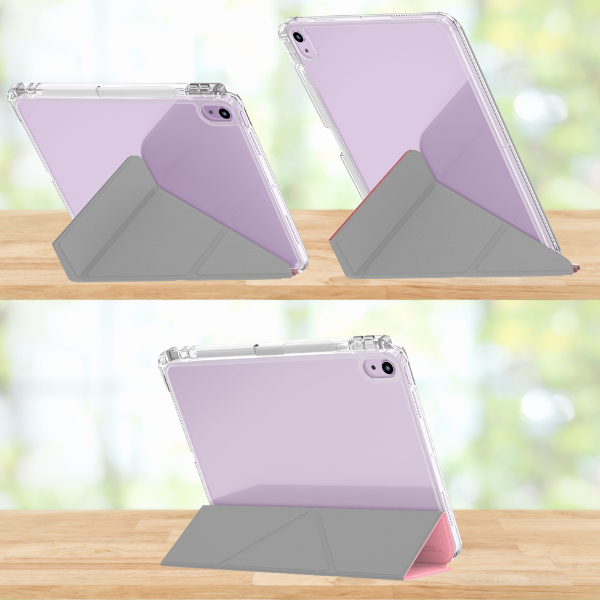 Dėklas Skinarma Zeta Apple iPad Air 11″ (M2/M3/5Gen/4Gen) rožinės spalvos aprašymas - Prekės nuotrauka
