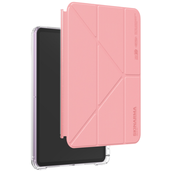 Dėklas Skinarma Zeta Apple iPad Air 11″ (M2/M3/5Gen/4Gen) rožinės spalvos aprašymas - Prekės nuotrauka