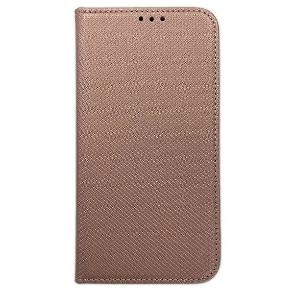 Dėklas Smart Magnet book Motorola MOTO E22rožinio aukso spalvos aprašymas - Prekės nuotrauka