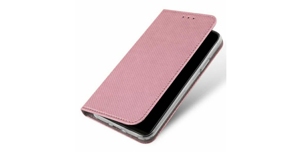 Dėklas Smart Magnet book Samsung Galaxy A34 5G A346 rožinio aukso spalvos aprašymas - Prekės nuotrauka