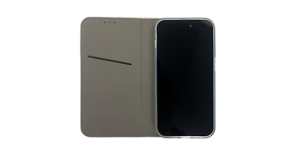 Dėklas Smart Magnet book Xiaomi 13 rožinio aukso spalvos aprašymas - Prekės nuotrauka Dėklas Smart Magnet book Xiaomi 13 rožinio aukso spalvos aprašymas - Prekės nuotrauka