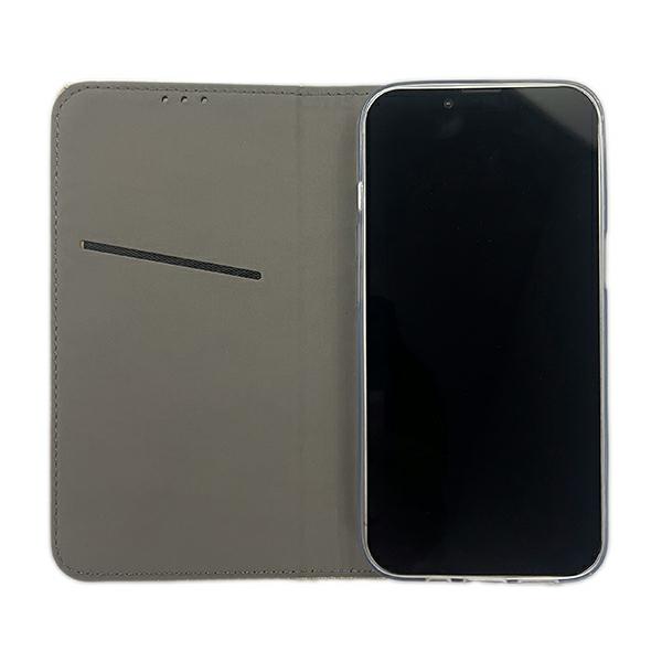 Apple Dėklas Smart Magnet knygutės tipo iPhone 15 6.1″ aukso spalvos aprašymas - Prekės nuotrauka