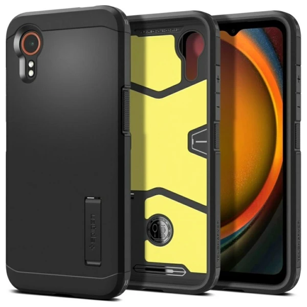 Dėklas Spigen Tough Armor skirtas Samsung Galaxy XCover 7 Pro juodos spalvos aprašymas - Prekės nuotrauka Dėklas Spigen Tough Armor skirtas Samsung Galaxy XCover 7 Pro juodos spalvos aprašymas - Prekės nuotrauka