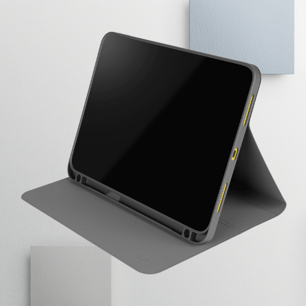 Dėklas Tucano Up Plus skirtas iPad 11″ A16 (2025) / iPad 10.9″ 10 gen. (2022) pilkas aprašymas - Prekės nuotrauka