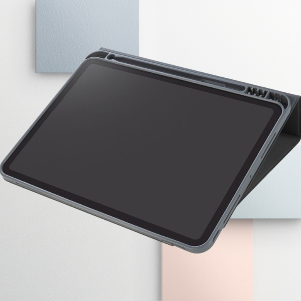 Dėklas Tucano Up Plus, skirtas iPad Air 11″ M2 2024 / M3 2025 / M4 2026 / iPad Air 10.9″ (2022/2020), pilkos spalvos aprašymas - Prekės nuotrauka