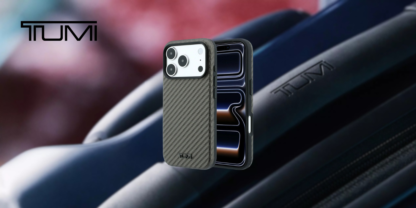 Dėklas Tumi Carbon MagSafe, skirtas iPhone 18 Pro Max / 17 Pro Max, antracito spalvos aprašymas - Prekės nuotrauka