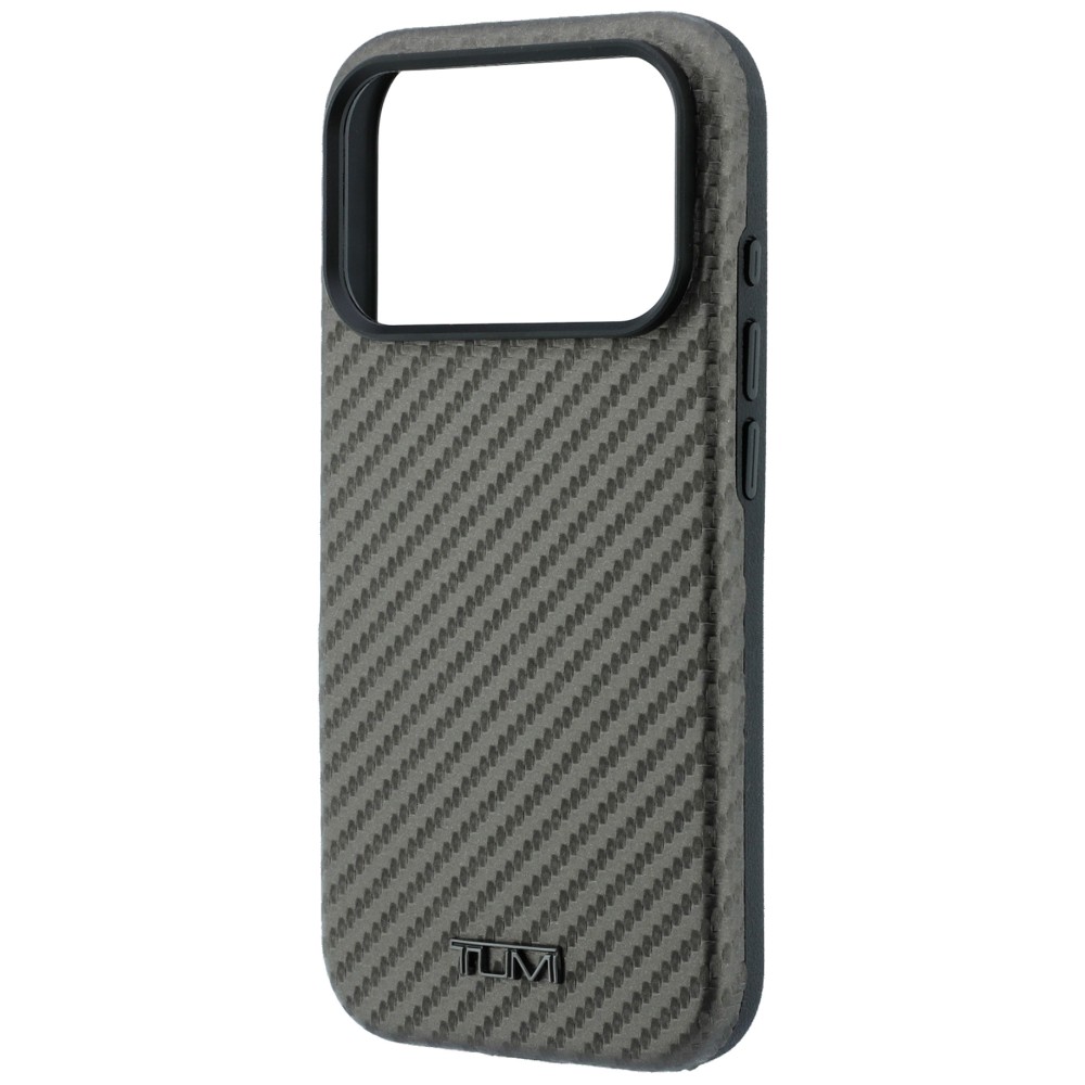 Dėklas Tumi Carbon MagSafe, skirtas iPhone 18 Pro Max / 17 Pro Max, antracito spalvos aprašymas - Prekės nuotrauka