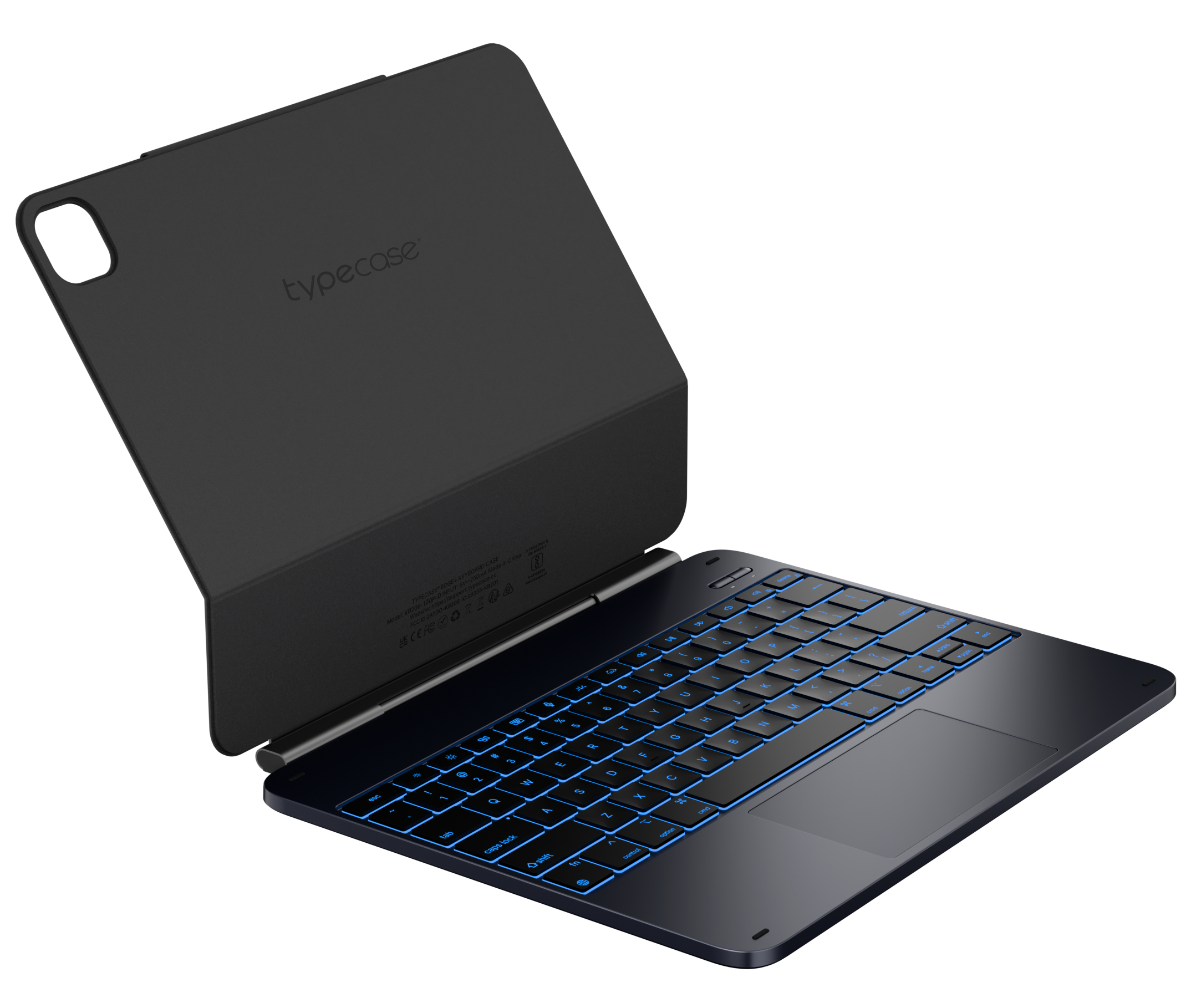 Typecase Dėklas TypeDėklas Edge su klaviatūra skirtas Apple iPad Pro 13″ 2024/2025 juodos spalvos aprašymas - Prekės nuotrauka
