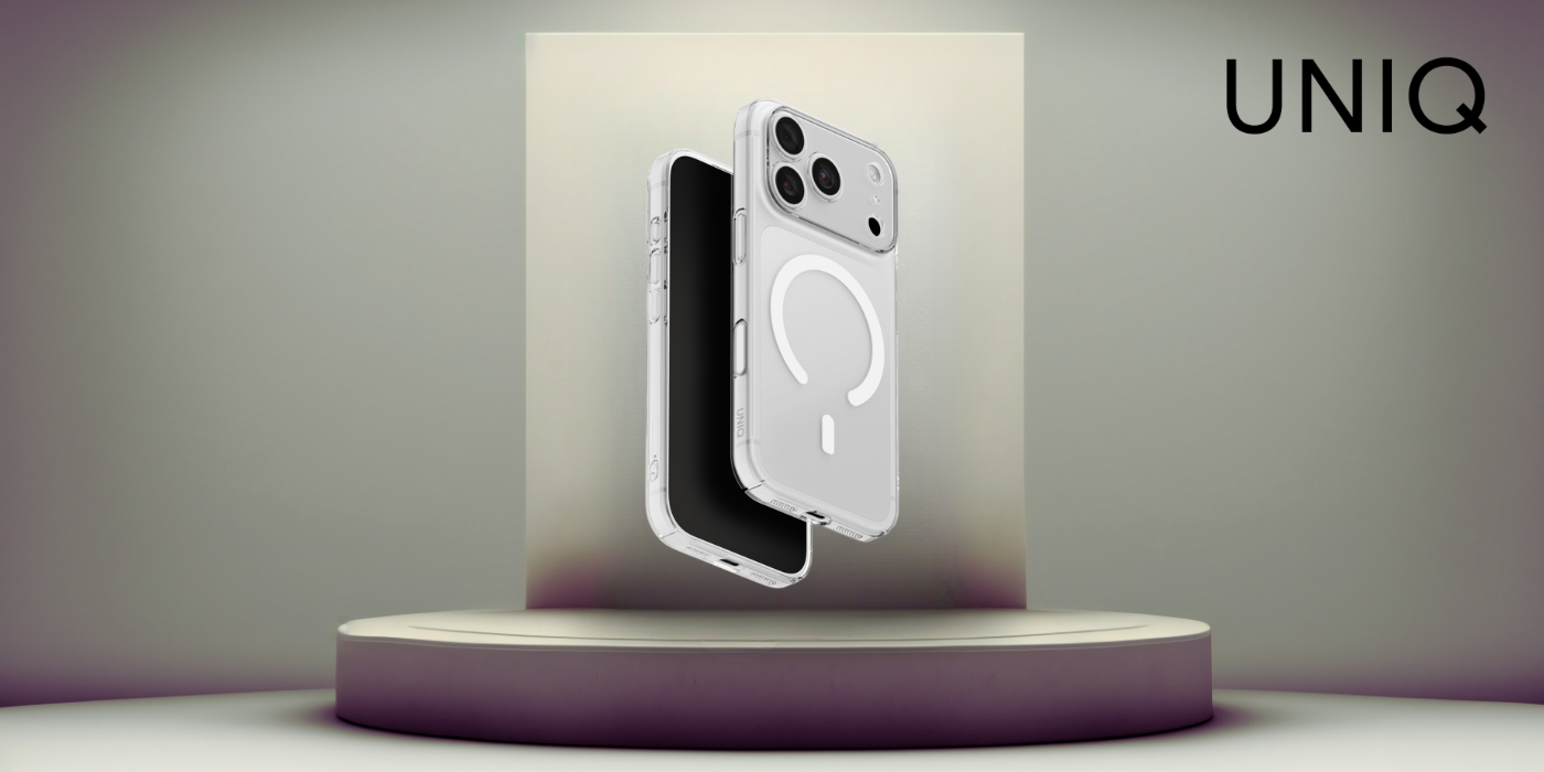 Dėklas UNIQ Airsuit, skirtas iPhone 18 Pro / 17 Pro, su Maglick įkrovimu, skaidrus aprašymas - Prekės nuotrauka
