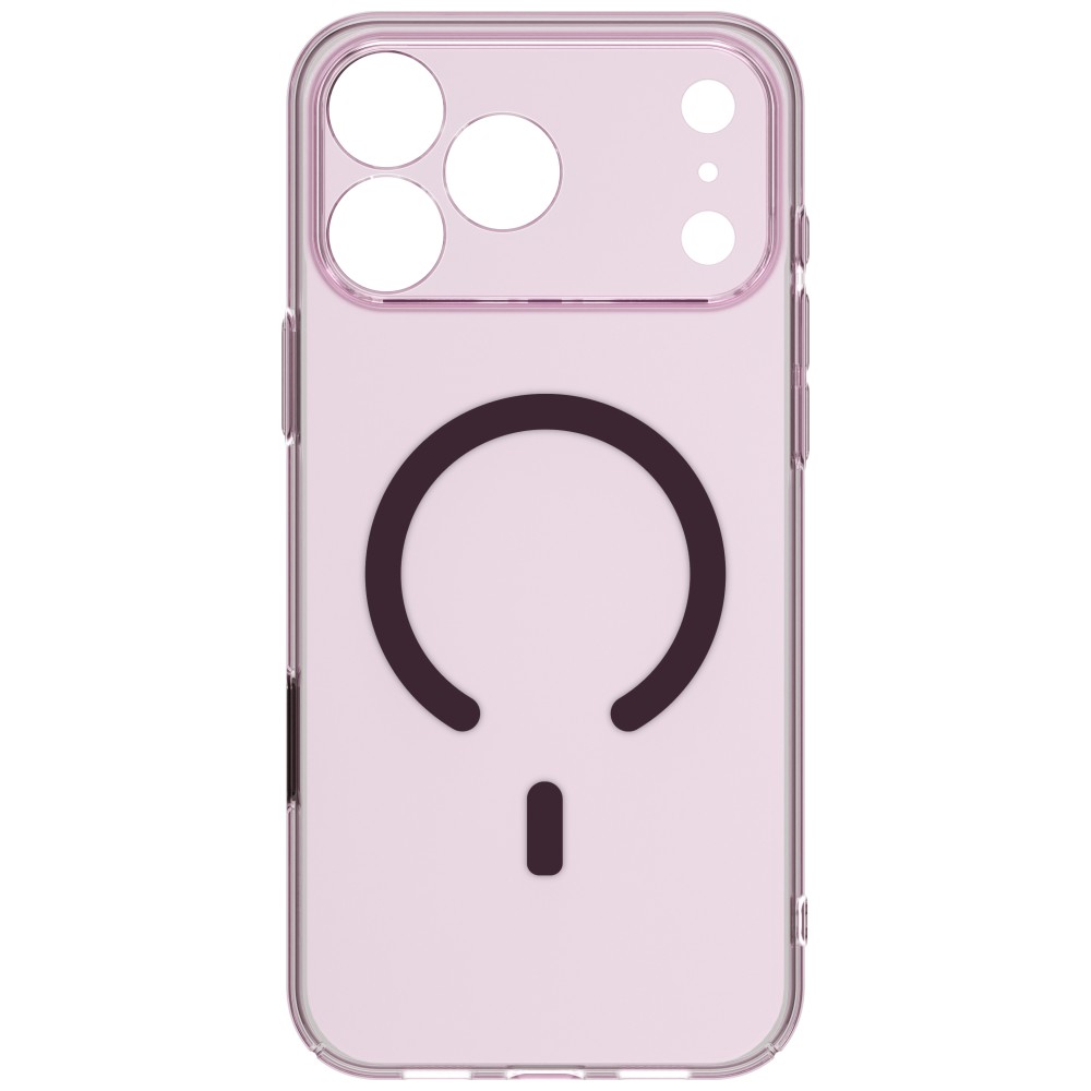 Dėklas UNIQ Airsuit, skirtas iPhone 18 Pro / 17 Pro, su Magclick įkrovimu, bordo spalvos aprašymas - Prekės nuotrauka