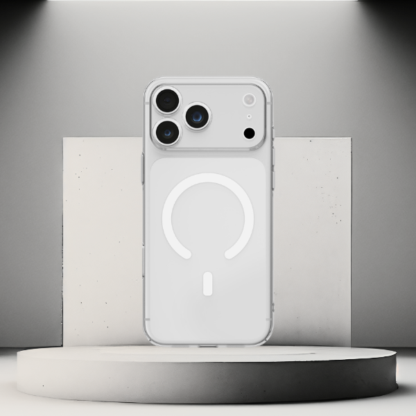Dėklas UNIQ Airsuit, skirtas iPhone 18 Pro Max / 17 Pro Max, Magclick įkrovimas, skaidrus aprašymas - Prekės nuotrauka