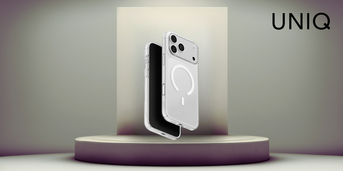 Dėklas UNIQ Airsuit, skirtas iPhone 18 Pro Max / 17 Pro Max, Magclick įkrovimas, skaidrus aprašymas - Prekės nuotrauka