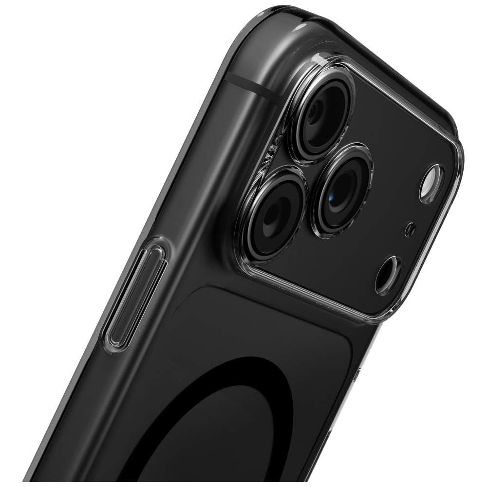 Dėklas UNIQ Airsuit, skirtas iPhone 18 Pro Max / 17 Pro Max, su Magclick įkrovimu, juodas aprašymas - Prekės nuotrauka