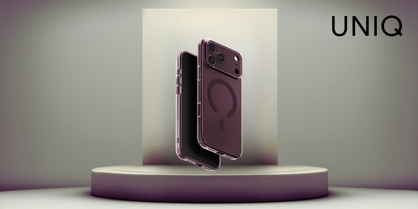 Dėklas UNIQ Airsuit, skirtas iPhone 18 Pro Max / 17 Pro Max, su Magclick įkrovimu, bordo spalvos aprašymas - Prekės nuotrauka