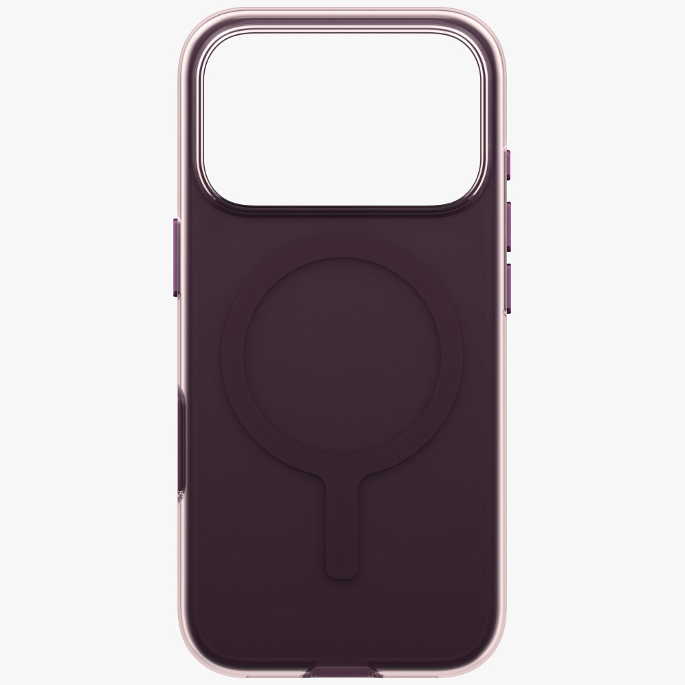 Dėklas UNIQ Clario, skirtas iPhone 18 Pro / 17 Pro, Magclick Charging, ekologiškas, violetinis aprašymas - Prekės nuotrauka