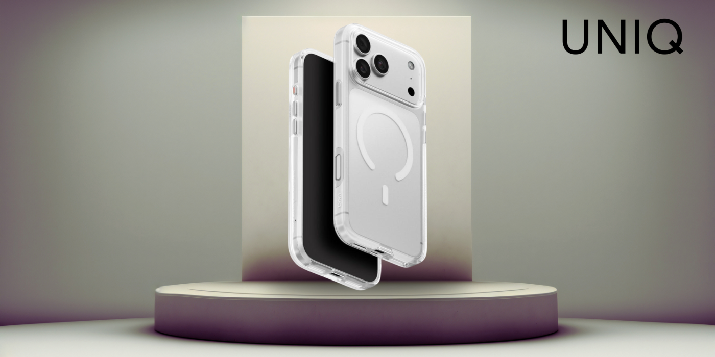 Dėklas UNIQ Clario, skirtas iPhone 18 Pro Max / 17 Pro Max, su Magclick įkrovimu, skaidrus aprašymas - Prekės nuotrauka