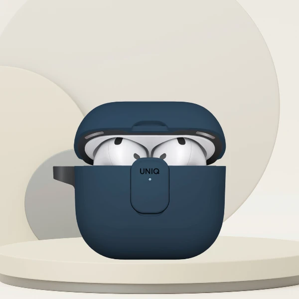 Dėklas UNIQ Clyde skirtas AirPods 4 Lock Case mėlynos spalvos aprašymas - Prekės nuotrauka Dėklas UNIQ Clyde skirtas AirPods 4 Lock Case mėlynos spalvos aprašymas - Prekės nuotrauka