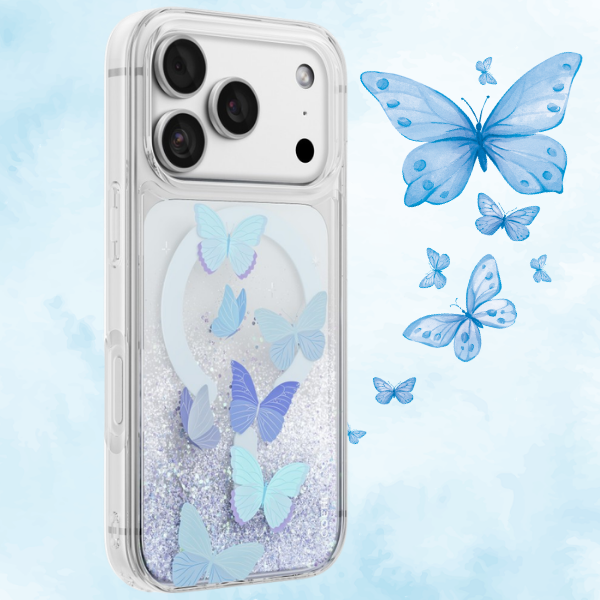 Dėklas UNIQ Coehl Aria, skirtas iPhone 18 Pro / 17 Pro, su magnetiniu įkrovimu, mėlynas aprašymas - Prekės nuotrauka