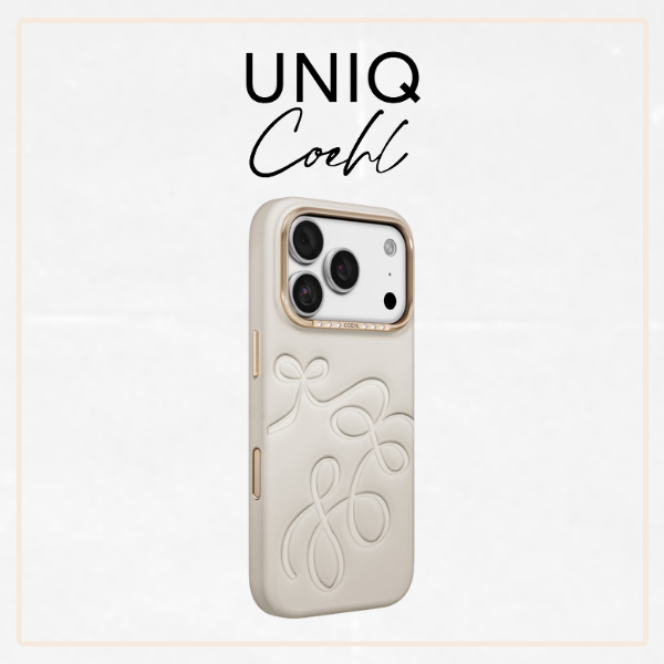 Dėklas UNIQ Coehl Cloude, skirtas iPhone 18 Pro / 17 Pro, su magnetiniu įkrovimu, smėlio spalvos aprašymas - Prekės nuotrauka