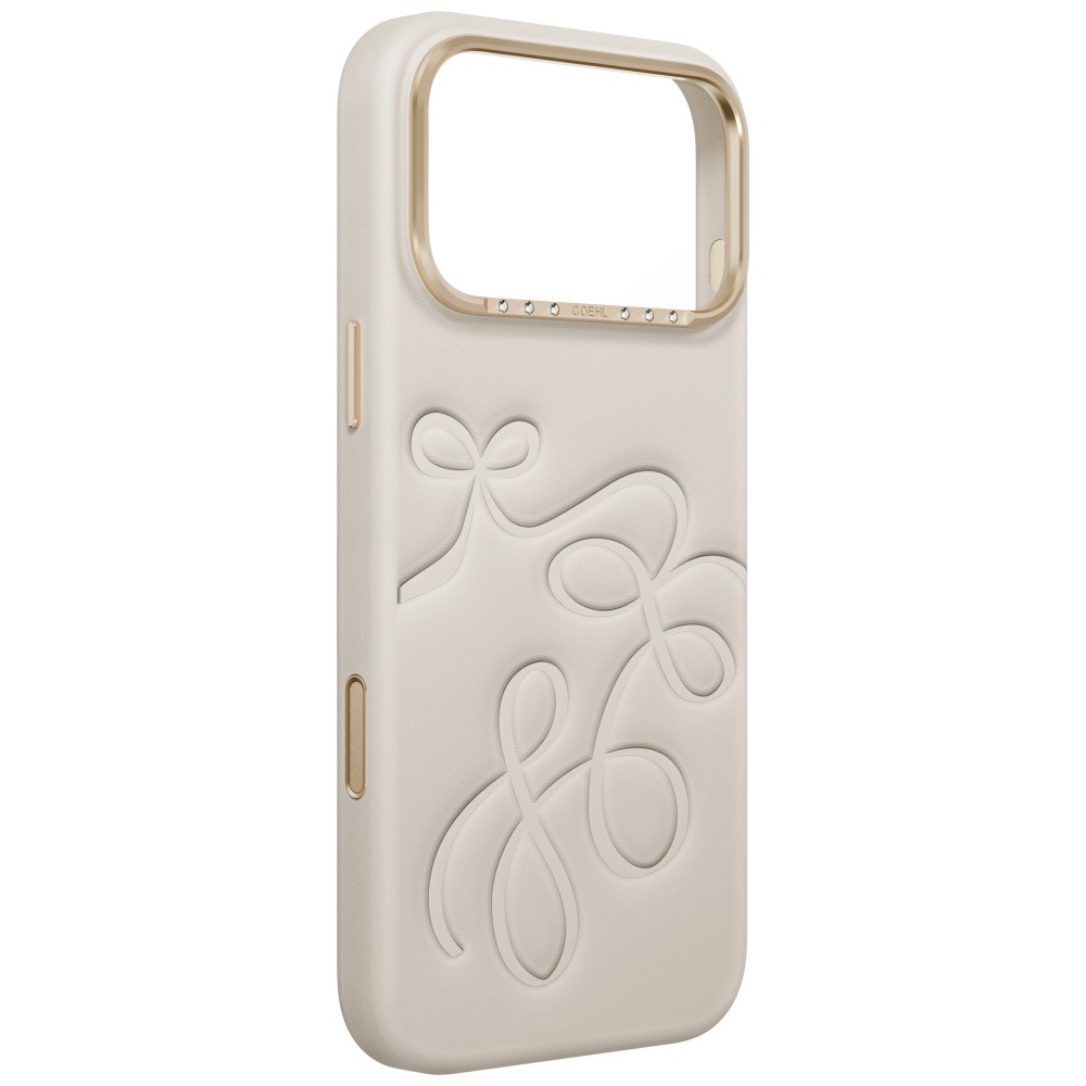 Dėklas UNIQ Coehl Cloude, skirtas iPhone 18 Pro Max / 17 Pro Max, su magnetiniu įkrovimu, smėlio spalvos aprašymas - Prekės nuotrauka