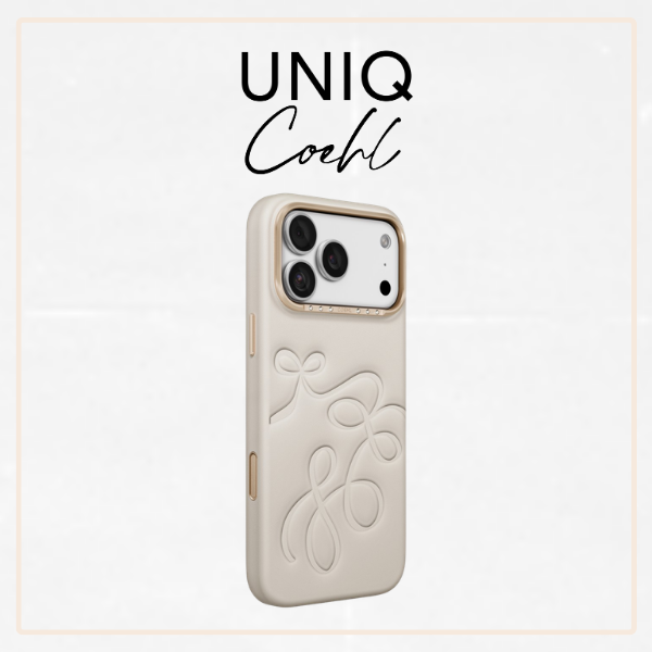 Dėklas UNIQ Coehl Cloude, skirtas iPhone 18 Pro Max / 17 Pro Max, su magnetiniu įkrovimu, smėlio spalvos aprašymas - Prekės nuotrauka