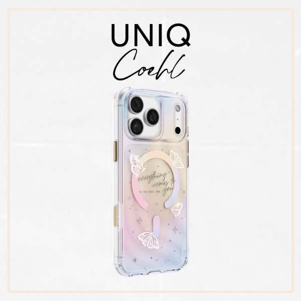 Dėklas UNIQ Coehl Ellie, skirtas iPhone 18 Pro Max / 17 Pro Max, su magnetiniu įkrovimu, prism bloom aprašymas - Prekės nuotrauka