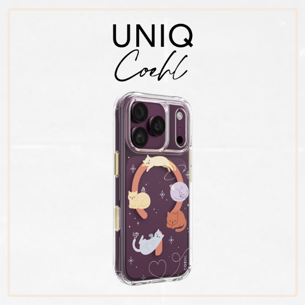 Dėklas UNIQ Coehl Ellie, skirtas iPhone 18 Pro / 17 Pro, su magnetiniu įkrovimu, whiskered dreams aprašymas - Prekės nuotrauka