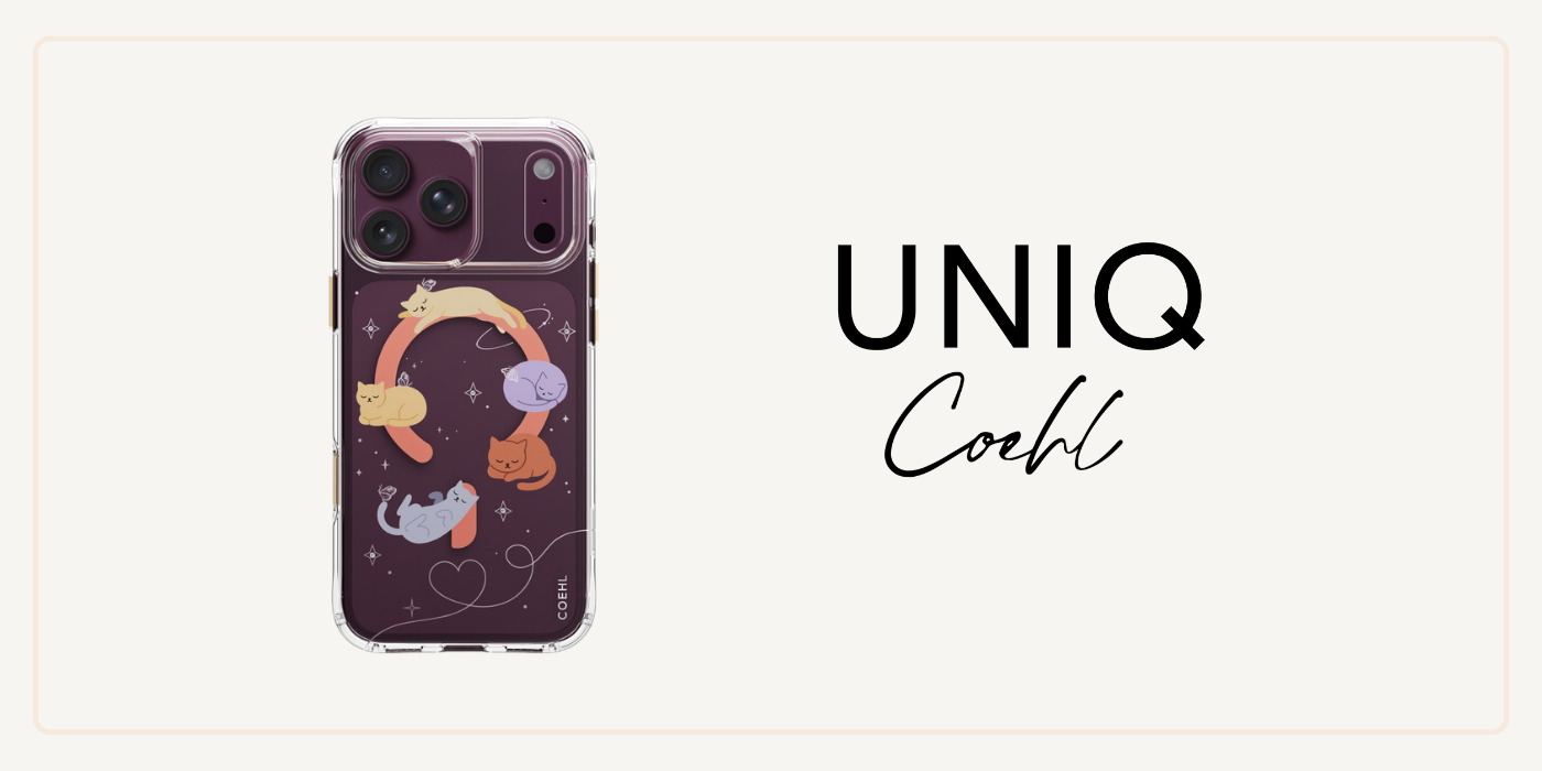 Dėklas UNIQ Coehl Elysie, skirtas iPhone 18 Pro Max / 17 Pro Max, su magnetiniu įkrovimu, whiskered dreams aprašymas - Prekės nuotrauka