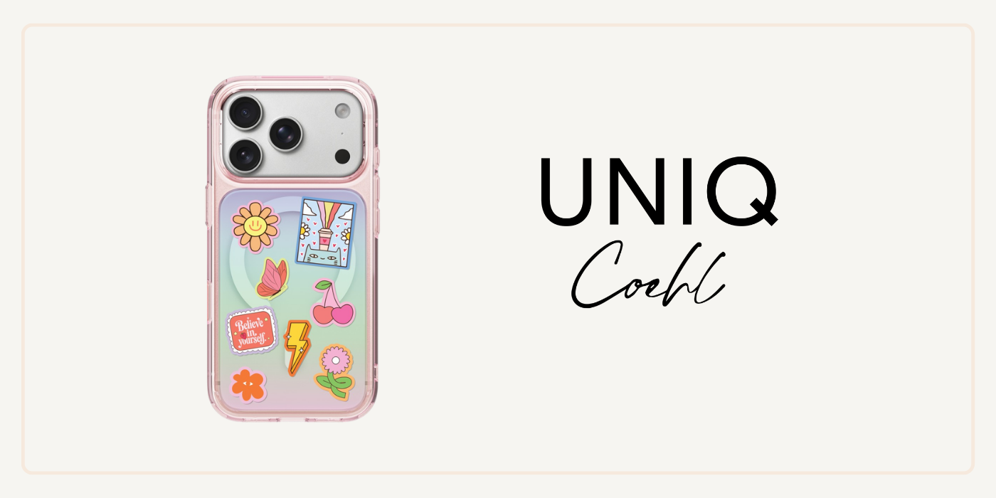 Dėklas UNIQ Coehl Estelle, skirtas iPhone 18 Pro Max / 17 Pro Max, su magnetiniu įkrovimu, rožinis aprašymas - Prekės nuotrauka
