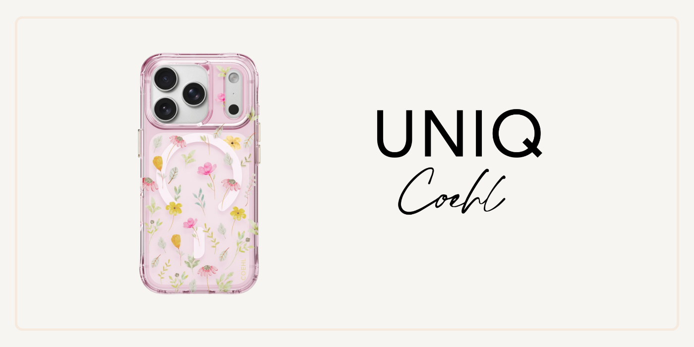 Dėklas UNIQ Coehl Evie, skirtas iPhone 18 Pro / 17 Pro, su magnetiniu įkrovimu, rožinis aprašymas - Prekės nuotrauka