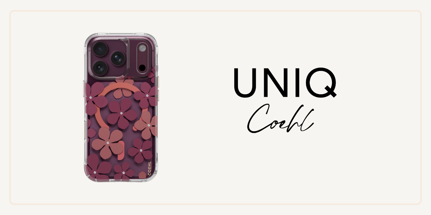 Dėklas UNIQ Coehl Mila, skirtas iPhone 18 Pro / 17 Pro, su magnetiniu įkrovimu, bordo spalvos aprašymas - Prekės nuotrauka