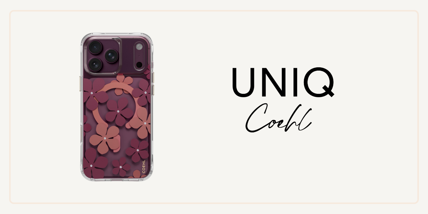 Dėklas UNIQ Coehl Mila, skirtas iPhone 18 Pro Max / 17 Pro Max, magnetinis įkrovimas, bordo spalvos aprašymas - Prekės nuotrauka