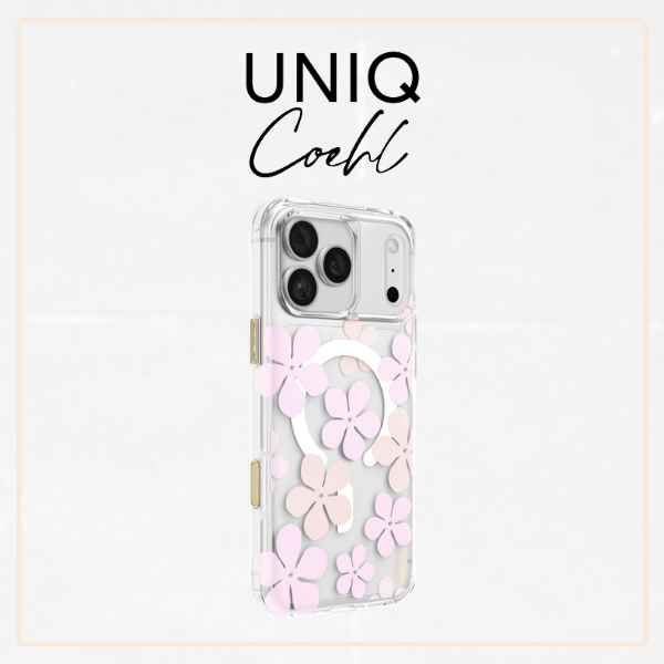Dėklas UNIQ Coehl Mila, skirtas iPhone 18 Pro Max / 17 Pro Max, magnetinis įkrovimas, rožinis aprašymas - Prekės nuotrauka