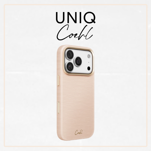 Dėklas UNIQ Coehl Mirelle, skirtas iPhone 18 Pro / 17 Pro, su magnetiniu įkrovimu, rožinis aprašymas - Prekės nuotrauka