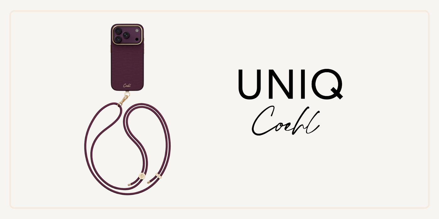 Dėklas UNIQ Coehl Mirelle, skirtas iPhone 18 Pro / 17 Pro, su magnetiniu įkrovimu, bordo spalvos aprašymas - Prekės nuotrauka