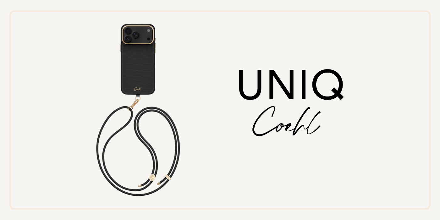 Dėklas UNIQ Coehl Mirelle, skirtas iPhone 18 Pro Max / 17 Pro Max, su magnetiniu įkrovimu, juodas aprašymas - Prekės nuotrauka