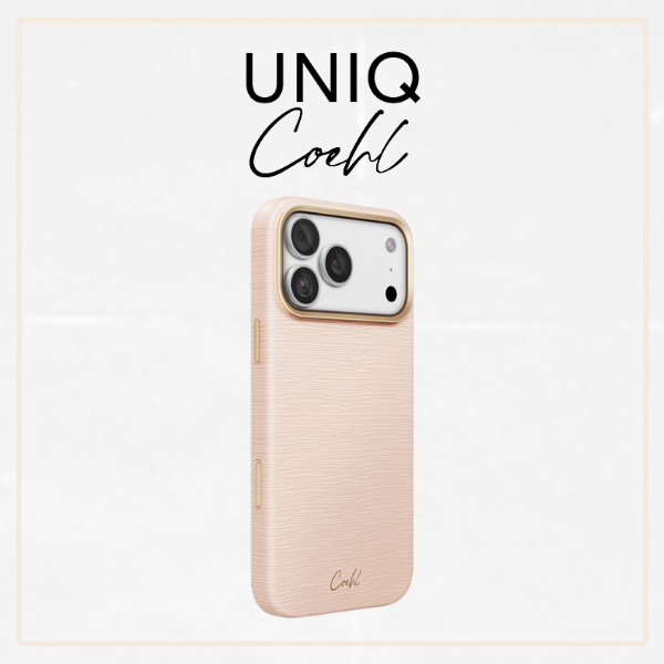 Dėklas UNIQ Coehl Mirelle, skirtas iPhone 18 Pro Max / 17 Pro Max, su magnetiniu įkrovimu, rožinis aprašymas - Prekės nuotrauka