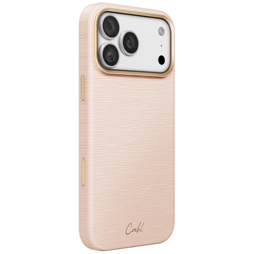 Dėklas UNIQ Coehl Mirelle, skirtas iPhone 18 Pro Max / 17 Pro Max, su magnetiniu įkrovimu, rožinis aprašymas - Prekės nuotrauka