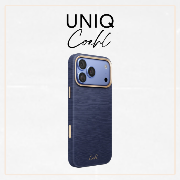 Dėklas UNIQ Coehl Mirelle, skirtas iPhone 18 Pro Max / 17 Pro Max, su magnetiniu įkrovimu, tamsiai mėlynas aprašymas - Prekės nuotrauka