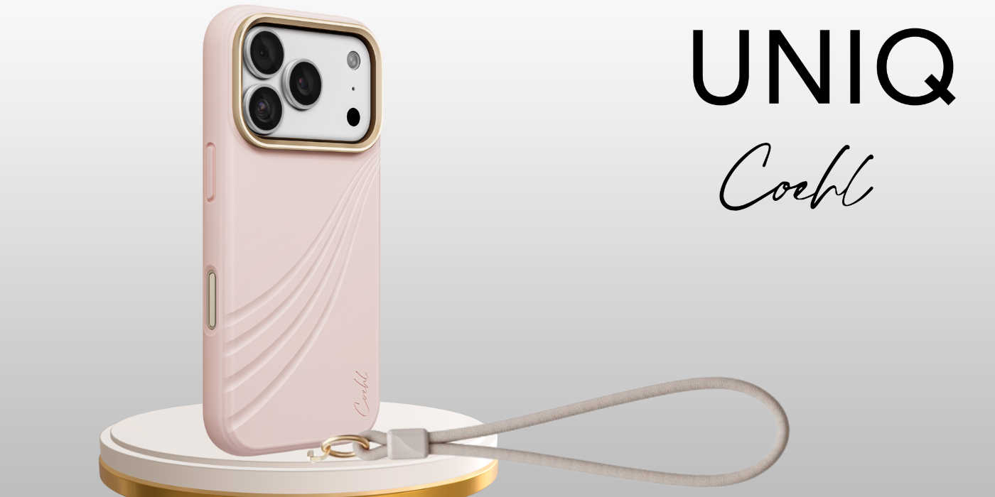 Dėklas UNIQ Coehl Serina, skirtas iPhone 18 Pro / 17 Pro, su magnetiniu įkrovimu, rožinis aprašymas - Prekės nuotrauka