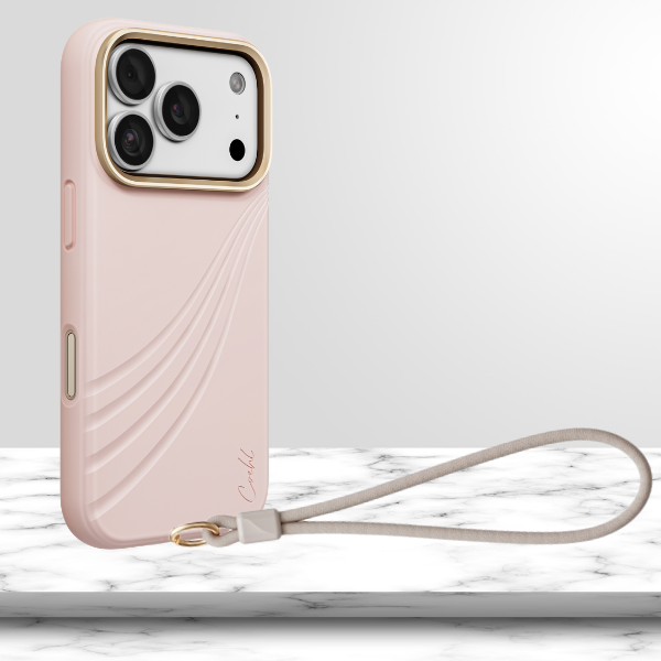 Dėklas UNIQ Coehl Serina, skirtas iPhone 18 Pro / 17 Pro, su magnetiniu įkrovimu, rožinis aprašymas - Prekės nuotrauka