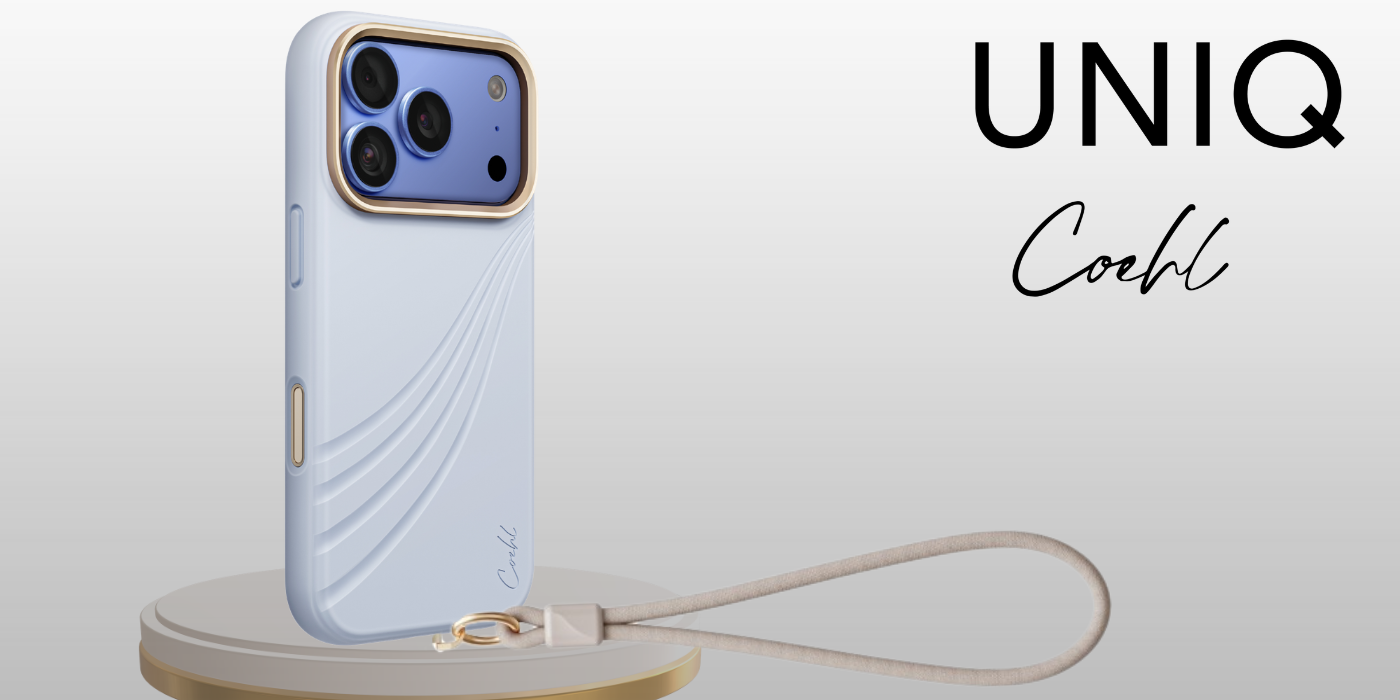 Dėklas UNIQ Coehl Serina, skirtas iPhone 18 Pro / 17 Pro, su magnetiniu įkrovimu, mėlynas aprašymas - Prekės nuotrauka