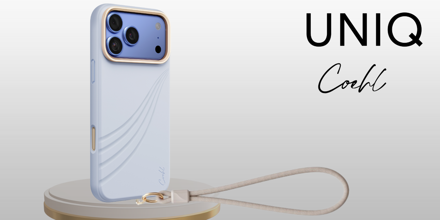 Dėklas UNIQ Coehl Serina, skirtas iPhone 18 Pro Max / 17 Pro Max, su magnetiniu įkrovimu, mėlynas aprašymas - Prekės nuotrauka