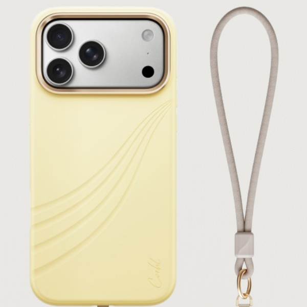 Dėklas UNIQ Coehl Serina, skirtas iPhone 18 Pro Max / 17 Pro Max, su magnetiniu įkrovimu, geltonas aprašymas - Prekės nuotrauka