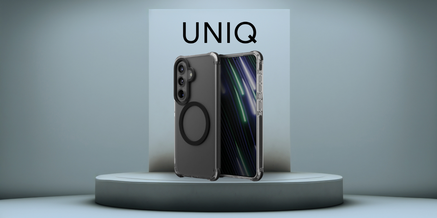 Dėklas UNIQ Combat, skirtas Samsung Galaxy S26, su Magclick įkrovimo funkcija, juodos spalvos aprašymas - Prekės nuotrauka