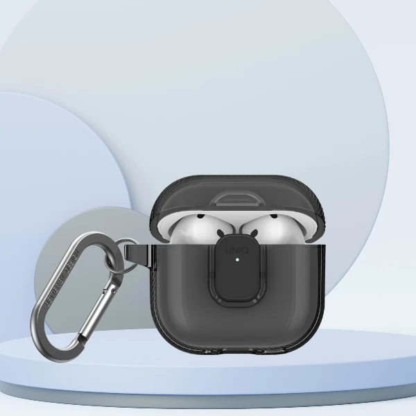 Dėklas UNIQ Glase Pro skirtas AirPods 4 Lock Case pilkos spalvos aprašymas - Prekės nuotrauka Dėklas UNIQ Glase Pro skirtas AirPods 4 Lock Case pilkos spalvos aprašymas - Prekės nuotrauka