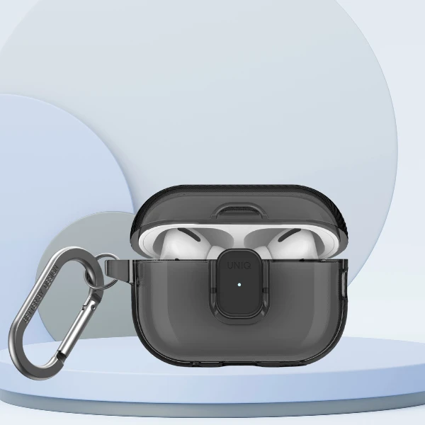 Dėklas UNIQ Glase Pro skirtas AirPods Pro 2 Lock Case pilkos spalvos aprašymas - Prekės nuotrauka Dėklas UNIQ Glase Pro skirtas AirPods Pro 2 Lock Case pilkos spalvos aprašymas - Prekės nuotrauka
